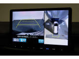 ◆◆バックカメラの画像です。車庫入れの安心感がアップしますね☆