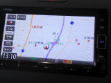 ナビゲーション装備。多彩な機能で快適ドライブをアシスト。オーディオ機能も充実していますね。