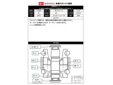 出庫時の車両状態シートです。写真に写りきらない凹み等を確認できます。