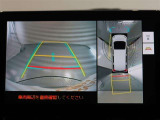 パノラミックビューモニター付きです。車両を上から見たような映像をモニター画面に表示。運転席からの目視では見にくい、車両周辺の状況をリアルタイムでしっかり確認できます。