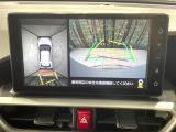 【パノラマモニター】専用のカメラにより、上から見下ろしたような視点で360度クルマの周囲を確認することができます☆死角部分も確認しやすく、狭い場所での切り返しや駐車もスムーズに行えます。