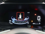 メーターはスッキリとしたデザインで、とても見やすく、安全運転のお役に立ちます。