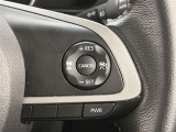 前方の車との車間を設定し、スピードを上げたり緩めたりを自動で行ってくれる追尾式の「レーダークルーズ」。上級装備の一つです!高級車にしかつかない嬉しい機能です。