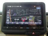 ホンダ純正ナビなのでダッシュボードにスッキリと収まっています。土地勘の無い所でも道に迷わず安心ですね!