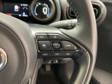 前方の車との車間を設定し、スピードを上げたり緩めたりを自動で行ってくれる追尾式の「レーダークルーズ」。上級装備の一つです!高級車にしかつかない嬉しい機能です。