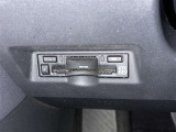 ETC車載器付きです。高速道路の料金所もスムーズに通過できます。