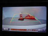 バックガイドモニターを装備しています、車庫入れもラクラクです。