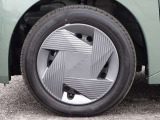 【タイヤ】【純正14インチホイール】《155/65R14》ホイールキャップ付き