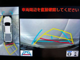 パノラミックビューモニター付き!見えない車の周りを確認することができす。