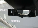 バックミラー通常使用時。
