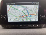 純正ナビゲーション付☆Bluetooth機能も付いています!携帯と繋げばお気に入りの音楽が聴けちゃいます♪