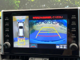 【パノラミックビューモニター】専用のカメラにより、上から見下ろしたような視点で360度クルマの周囲を確認することができます☆死角部分も確認しやすく、狭い場所での切り返しや駐車もスムーズに行えます。