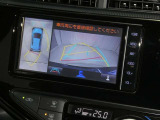 【バックカメラ】駐車時に後方がリアルタイム映像で確認できます。大型商業施設や立体駐車場での駐車時や、夜間のバック時に大活躍!運転スキルに関わらず、今や必須となった装備のひとつです!