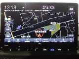 ホンダ純正ナビなのでダッシュボードにスッキリと収まっています。土地勘の無い所でも道に迷わず安心ですね!