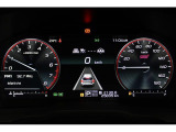 12.3インチフル液晶メーターは運転に必要な情報をグラフィカルに表示し、少ない視線移動で瞬時に認識できます。