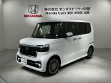 全国納車可 第三者機関証明書付 H SENSING 新車保証 試乗車 ワンオーナー ナビLXU-242NBi TV Rカメラ CD録音 BTオ-ディオ DVD装備のN-BOXカスタム ターボ入庫