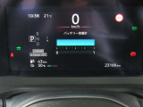 デジタル表示スピードメーターです。  走行距離 23166km ★映し出さ多彩な情報が、快適なドライブをサポートします。