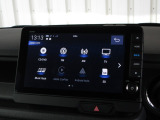 ナビゲーションは純正9インチコネクトナビ(LXU-242NBi)を装着しております。AM、FM、CD、DVD再生、Bluetooth、音楽録音再生、フルセグTVがご使用いただけます。