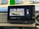 バックカメラも付いています! 運転が不慣れな方でも安心して駐車が可能です!