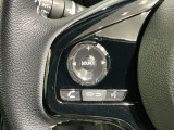 ステアリングにオーディオ操作スイッチが付いています。オーディオ画面に直接タッチしなくても操作が出来ますので、運転に集中できます。