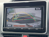 【バックカメラ】駐車時に後方がリアルタイム映像で確認できます。大型商業施設や立体駐車場での駐車時や、夜間のバック時に大活躍!運転スキルに関わらず、今や必須となった装備のひとつです!