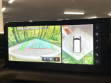 【アラウンドビューモニター】専用のカメラにより、上から見下ろしたような視点で360度クルマの周囲を確認することができます☆死角部分も確認しやすく、狭い場所での切り返しや駐車もスムーズに行えます。