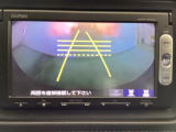 バックでの車庫入れも安心です! リアカメラが付いているバックモニター付のナビを装備しております。操作線もついており距離感も画面から確認できます。