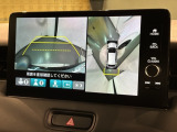 全方位モニターがついています! 車の周囲を360&deg;安全確認できるので、普段の駐車はもちろんの事、縦列駐車や幅寄せの際にも活躍してくれますよ。