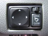 電動格納機能付きドアミラー☆ワンタッチで、運転席からドアミラーを格納できます。狭い駐車場でもご安心です。