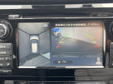 【アラウンドビューモニター】専用のカメラにより、上から見下ろしたような視点で360度クルマの周囲を確認することができます☆死角部分も確認しやすく、狭い場所での切り返しや駐車もスムーズに行えます。