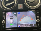 【アラウンドビューモニター】車を上から見下ろしているかのような映像で周囲の状況がひと目で確認、狭い駐車場に駐車するときも安心です♪