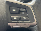 【全車速追従機能付クルーズコントロール】高速道路での長距離走行が楽に!!自動で速度を保つクルーズコントロールが、衝突軽減システムと連携し、前方の車両を感知して車間を保つように速度調節してくれます!!