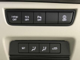 運転席回りのスイッチで安全装備のON/OFFも簡単に!