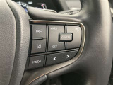 前方の車との車間を設定し、スピードを上げたり緩めたりを自動で行ってくれる追尾式の「レーダークルーズ」。上級装備の一つです!高級車にしかつかない嬉しい機能です。