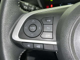ステアリングスイッチ装備!運転しながら手元でオーディオの操作などができます。