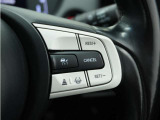 ◆アダプティブクルーズコントロール◆予め設定した車速内でクルマが自動的に加減速。前走車との適切な車間距離を維持しながら追従走行します。【LKAS】車線維持支援システムでステアリング操作を支援。
