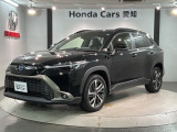 全国納車可 第三者機関証明書付 最長5年保証 ワンオ-ナ-TV Rカメラ マルチビュ- 衝突軽減B ETC LEDライト 横滑り防止 シ-トヒ-タ-装備のトヨタのカローラクロス ハイブリッド Z入庫!