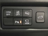 運転席回りのスイッチで安全装備のON/OFFも簡単に!