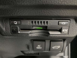 ETC車載器付きです。高速道路の料金所もスムーズに通過できます。