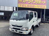 ダイナトラック!Wキャブ!フルジャストロー!最大積載量1.2t!6人乗り!