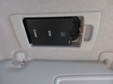 ETC車載器搭載です。スマートICも増えてきており、必須装備といって良い便利装備です。