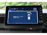 障害物センサーモニターで確認