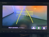 バックでの車庫入れも安心です!リアカメラが付いているバックモニター付のナビを装備しております。操作線もついており距離感も画面から確認できます。