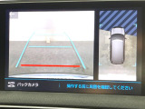 ●ガイドライン付きバックカメラ:不安な駐車もこれで安心!ガイドライン付きなので狭い箇所での駐車もラクラクです!