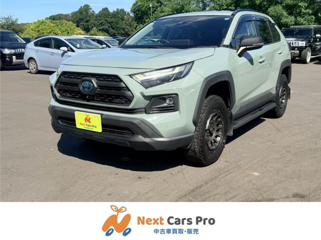 RAV4 2.5 ハイブリッド アドベンチャー E-Four 4WD 純正ナビ 全周囲カメラ