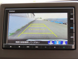 リアワイドカメラシステム!従来の視野に加えて、後方側方を約180&deg;まで見えるワイドビューと、後方を真上から見たような視野で駐車時などに便利なトップダウンビューの3つの視野があります!