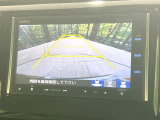 【バックカメラ】駐車時に後方がリアルタイム映像で確認できます。大型商業施設や立体駐車場での駐車時や、夜間のバック時に大活躍!運転スキルに関わらず、今や必須となった装備のひとつです!