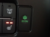 エンジン、エアコンなどを制御し低燃費な『ECONモード』に、また走りを楽しみたいとき、空調など快適性を重視したいときにはスイッチOFFで通常モードに切り替えができます!