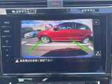 リアビューカメラを装備、狭い駐車場も安心です。