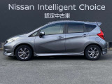 ノートの横からの画像です。当店は全車 整備・保証付なので安心してご検討頂けます。次の画像でもお待ちしております。